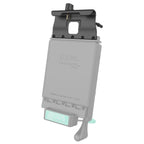 RAM-GDS-DOCKT-SAM40-AUD1U:RAM-GDS-DOCKT-SAM40-AUD1U_1:GDS® Vehicle Dock Cup with Cable for Samsung Tab A 8.0 (2018) SM-T387