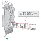 RAM-GDS-FAN1U:RAM-GDS-FAN1U_1:GDS® Fan Accessory for GDS® Tough-Dock™