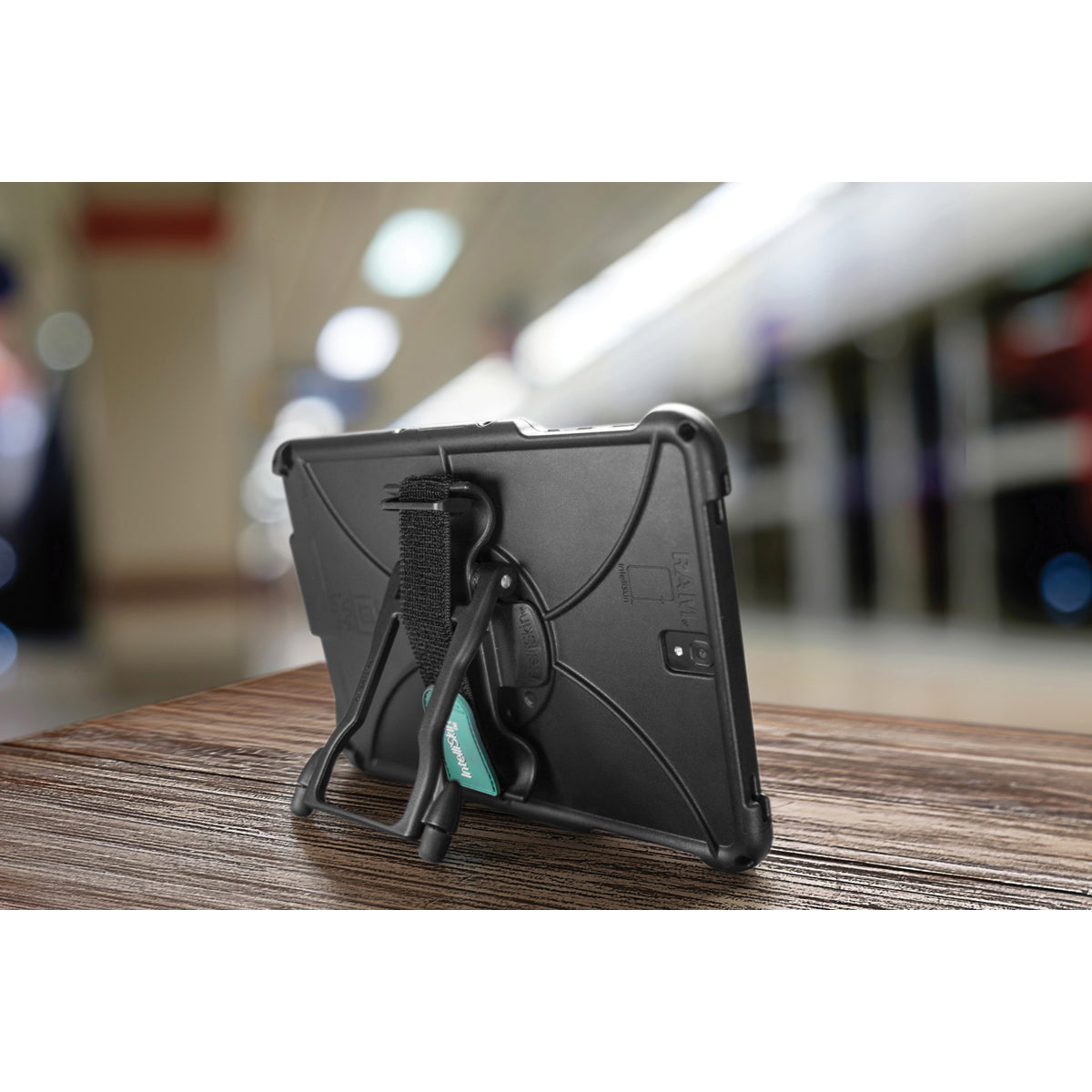 RAM-GDS-HS1U:RAM-GDS-HS1U_1:GDS® Hand-Stand™ Hand Strap and Kickstand for Tablets