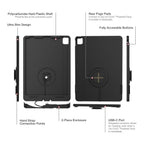 RAM-GDS-SKIN-AP37-TCB:RAM-GDS-SKIN-AP37-TCB_1:IntelliSkin® Thin-Case™ for iPad Pro 12.9 3rd - 5th Gen (Rear Pogo Pads)