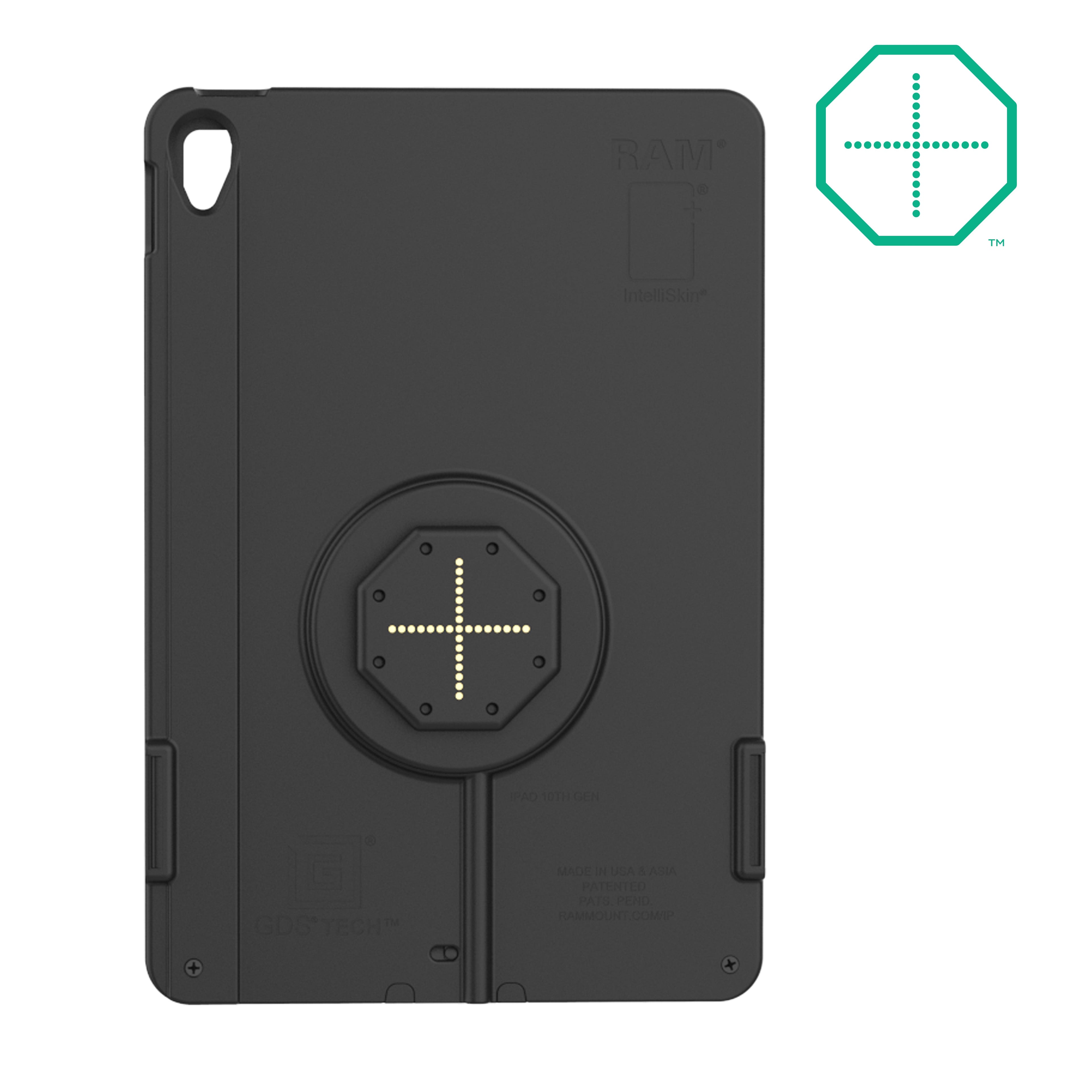 RAM-GDS-SKIN-AP40-TCB:RAM-GDS-SKIN-AP40-TCB_1:IntelliSkin® Thin-Case™ for iPad 10th & 11th Gen (Rear Pogo Pads)