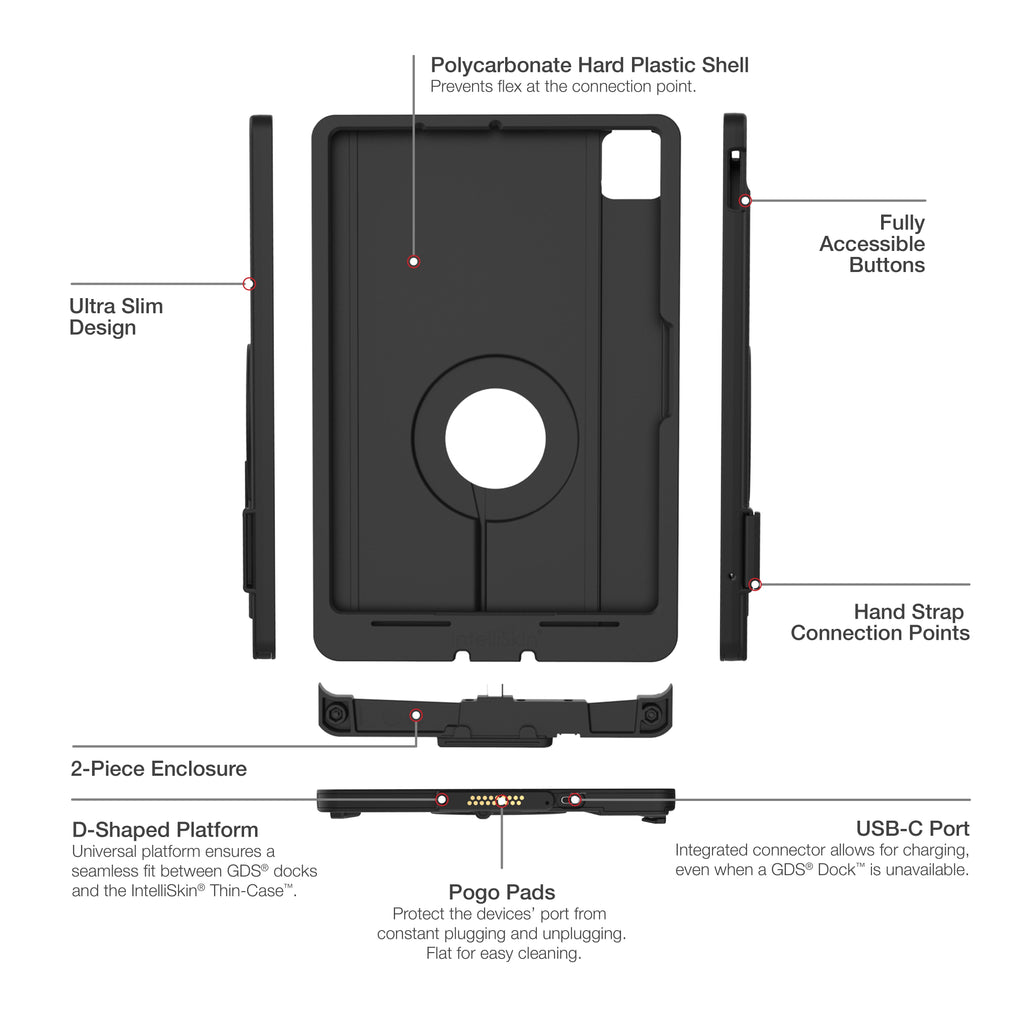 RAM-GDS-SKIN-AP45-M4-TCD:RAM-GDS-SKIN-AP45-M4-TCD_1:IntelliSkin® Thin-Case™ for iPad Pro 11 (M4 & M5)