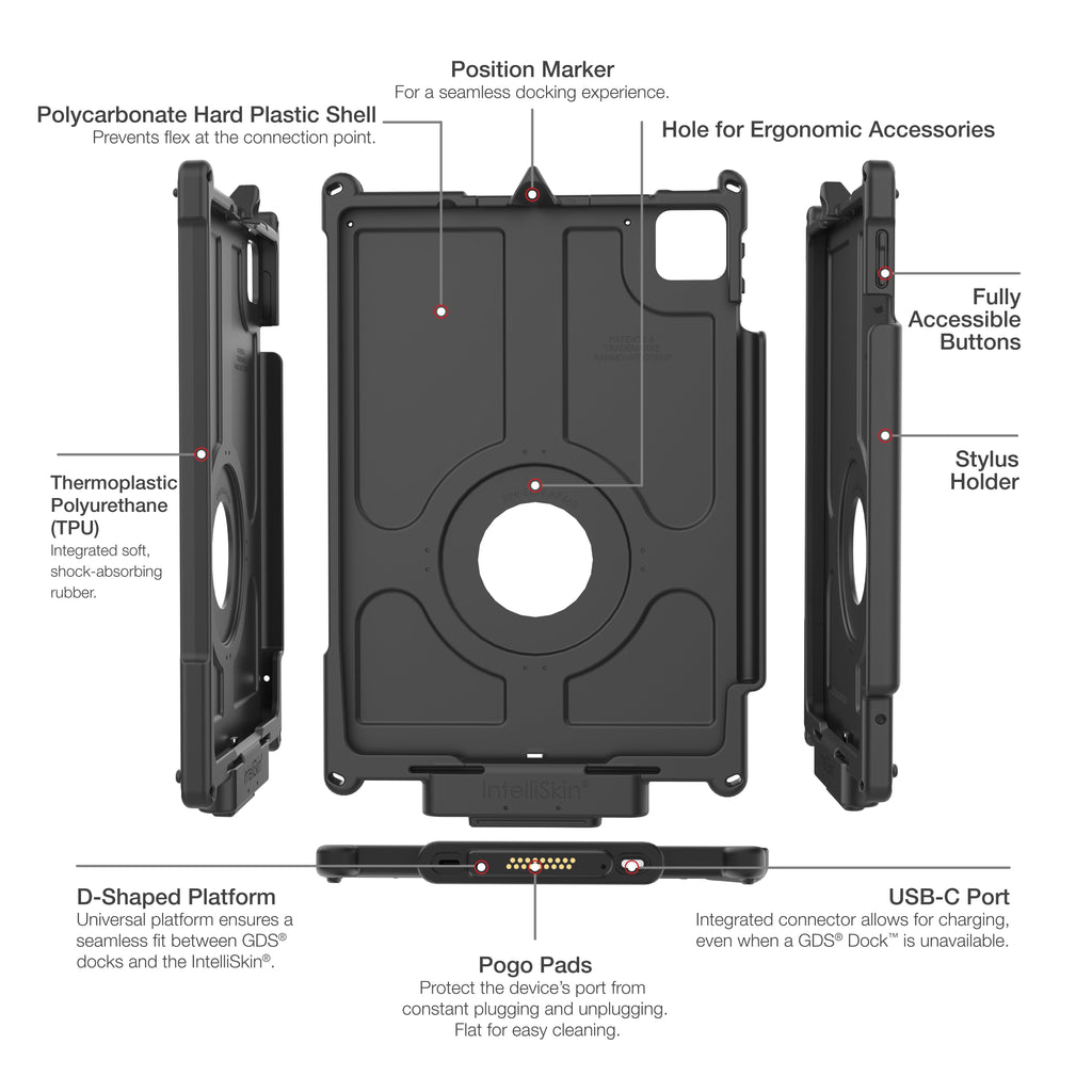 RAM-GDS-SKIN-AP46-NG:RAM-GDS-SKIN-AP46-NG_1:IntelliSkin® Next Gen for iPad Pro 11 (M4 & M5)