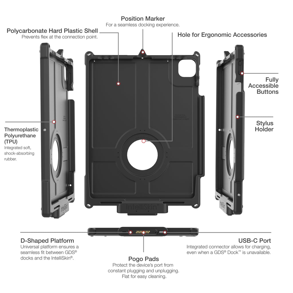 RAM-GDS-SKIN-AP47-NG:RAM-GDS-SKIN-AP47-NG_1:IntelliSkin® Next Gen for iPad Pro 13 (M4), Air 13 (M2 & M3), & Pro 12.9