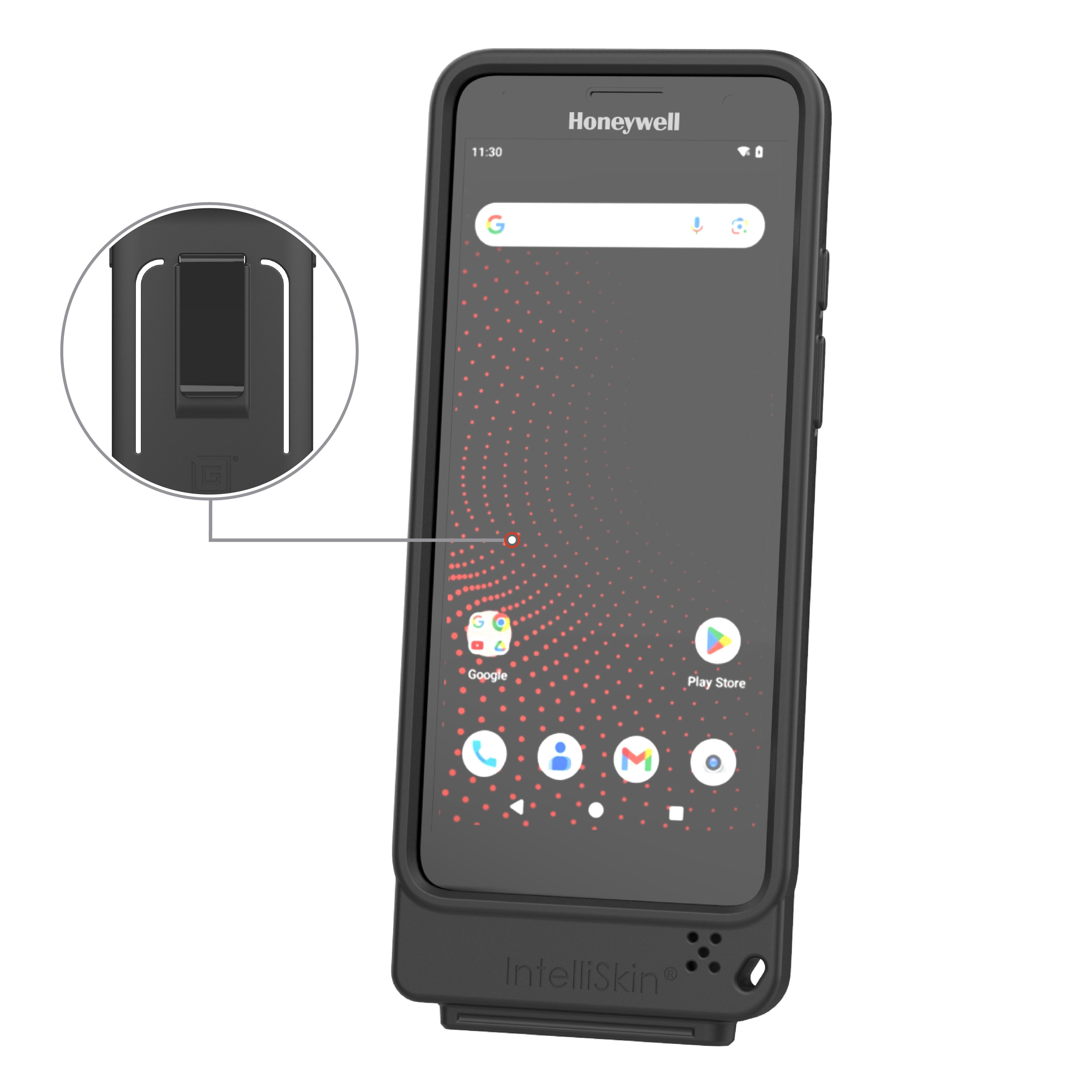 RAM-GDS-SKIN-HON14-1-C:RAM-GDS-SKIN-HON14-1-C_1:IntelliSkin® for Honeywell CT37 with Extended Battery