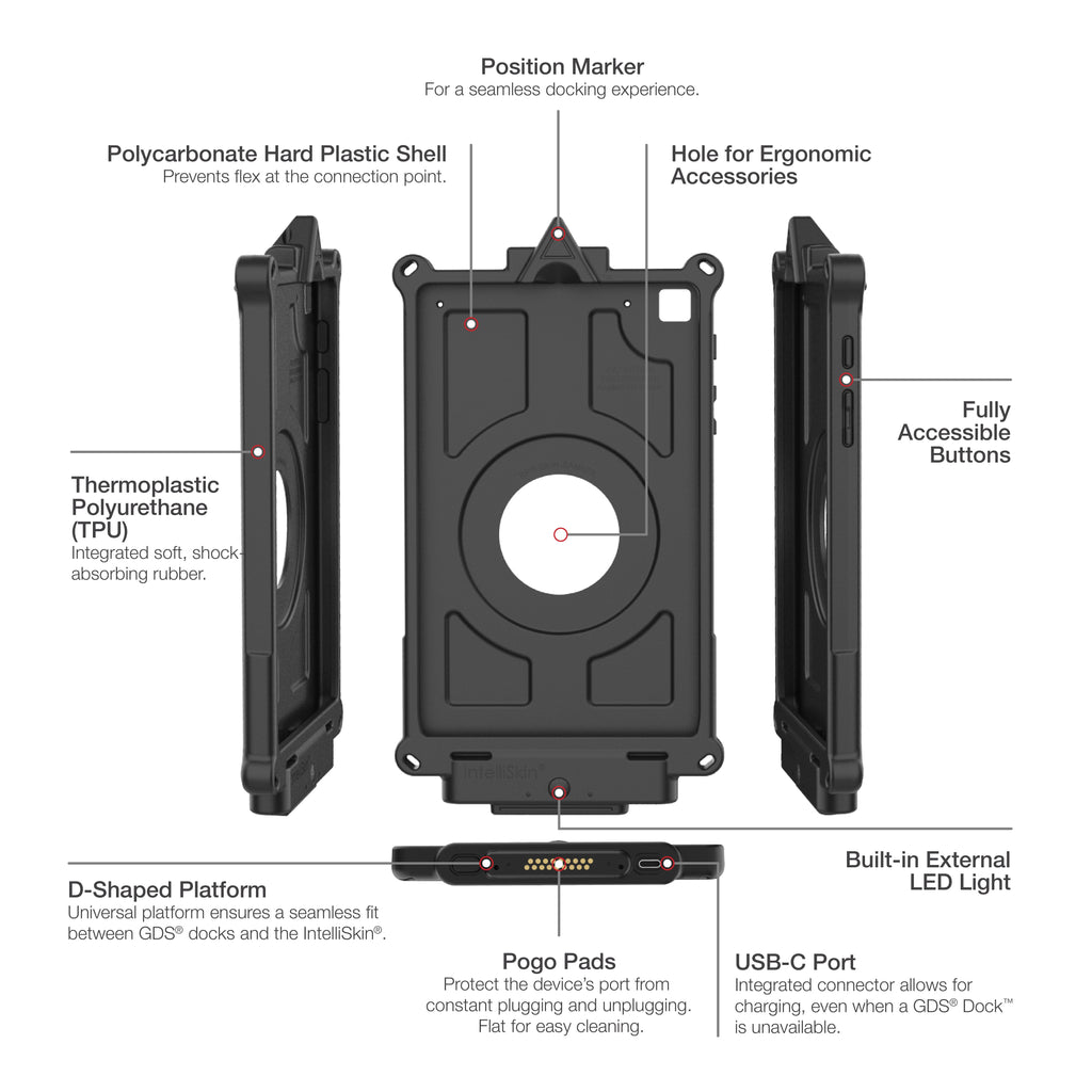 RAM-GDS-SKIN-SAM67-NG-LED:RAM-GDS-SKIN-SAM67-NG-LED_1:IntelliSkin® Next Gen with LED Light for Samsung Tab A 8.4 SM-T307