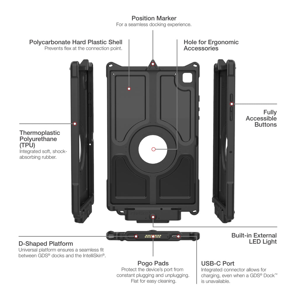 RAM-GDS-SKIN-SAM75-NG-LED:RAM-GDS-SKIN-SAM75-NG-LED_1:IntelliSkin® Next Gen with LED Light for Samsung Tab A7 10.4