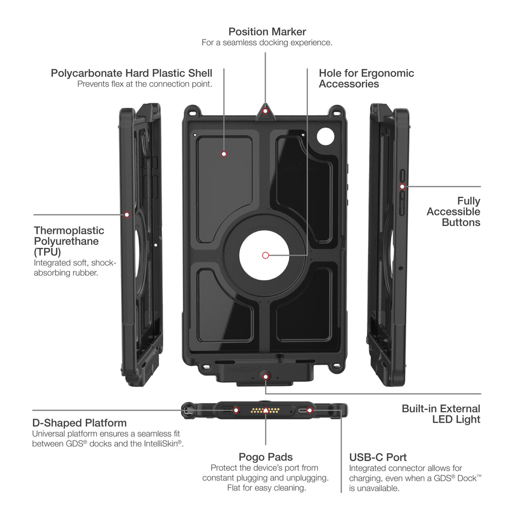 RAM-GDS-SKIN-SAM83-NG-LED:RAM-GDS-SKIN-SAM83-NG-LED_1:IntelliSkin® Next Gen with LED Light for Samsung Tab A8 10.5"