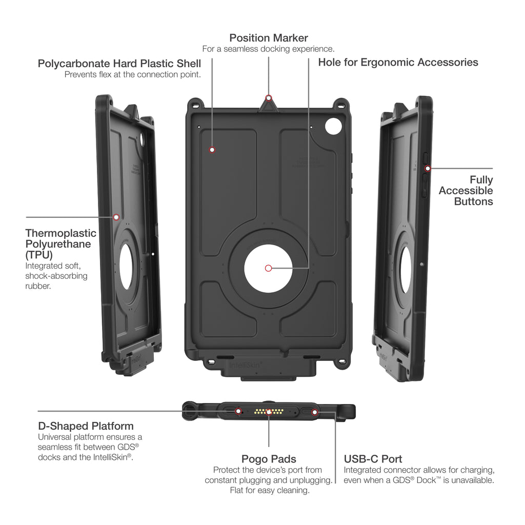 RAM-GDS-SKIN-SAM88-NG:RAM-GDS-SKIN-SAM88-NG_1:IntelliSkin® Next Gen for Samsung Tab A9+