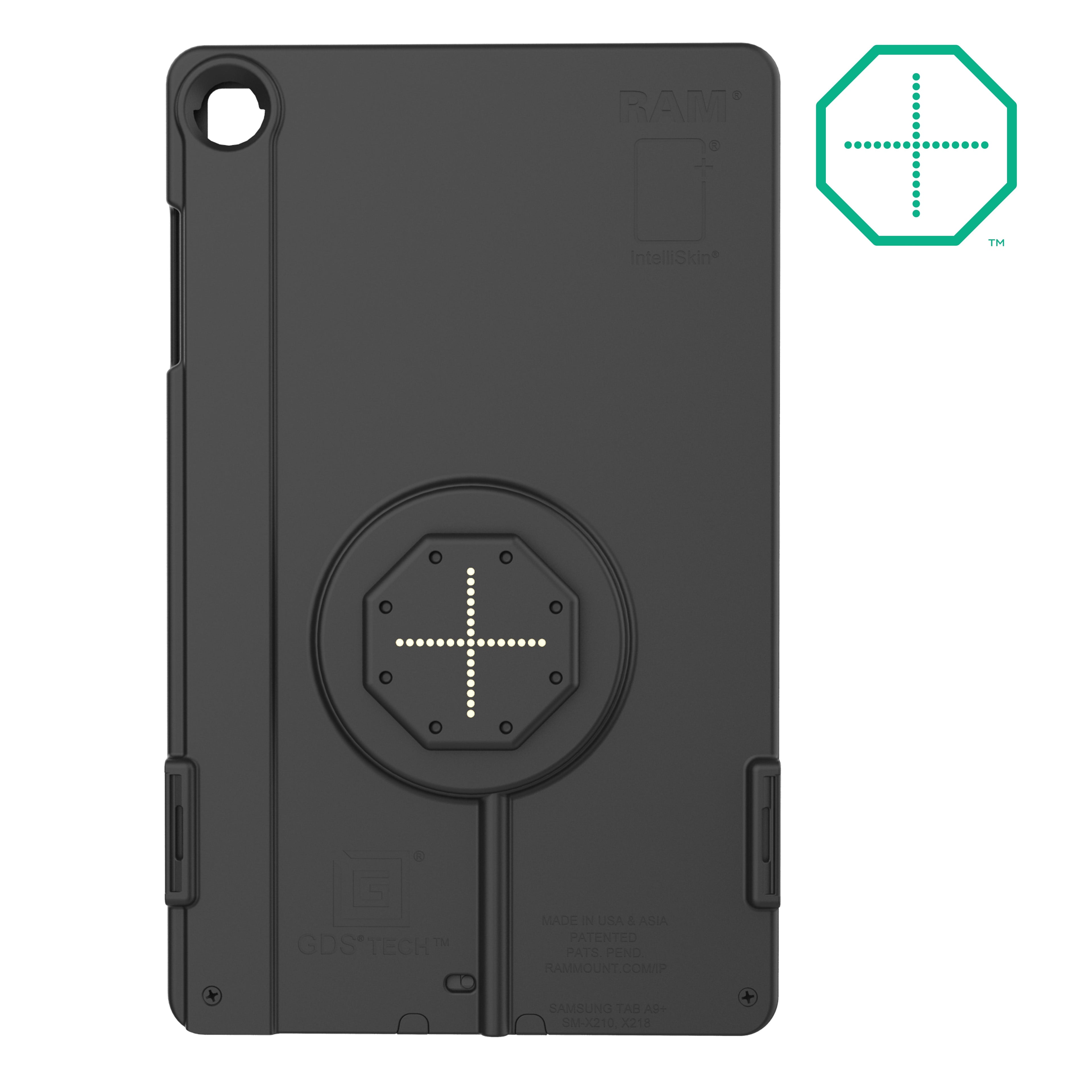 RAM-GDS-SKIN-SAM88-TCB-1:RAM-GDS-SKIN-SAM88-TCB-1_1:IntelliSkin® Thin-Case™ for Samsung Tab A11+ (Rear Pogo Pads)