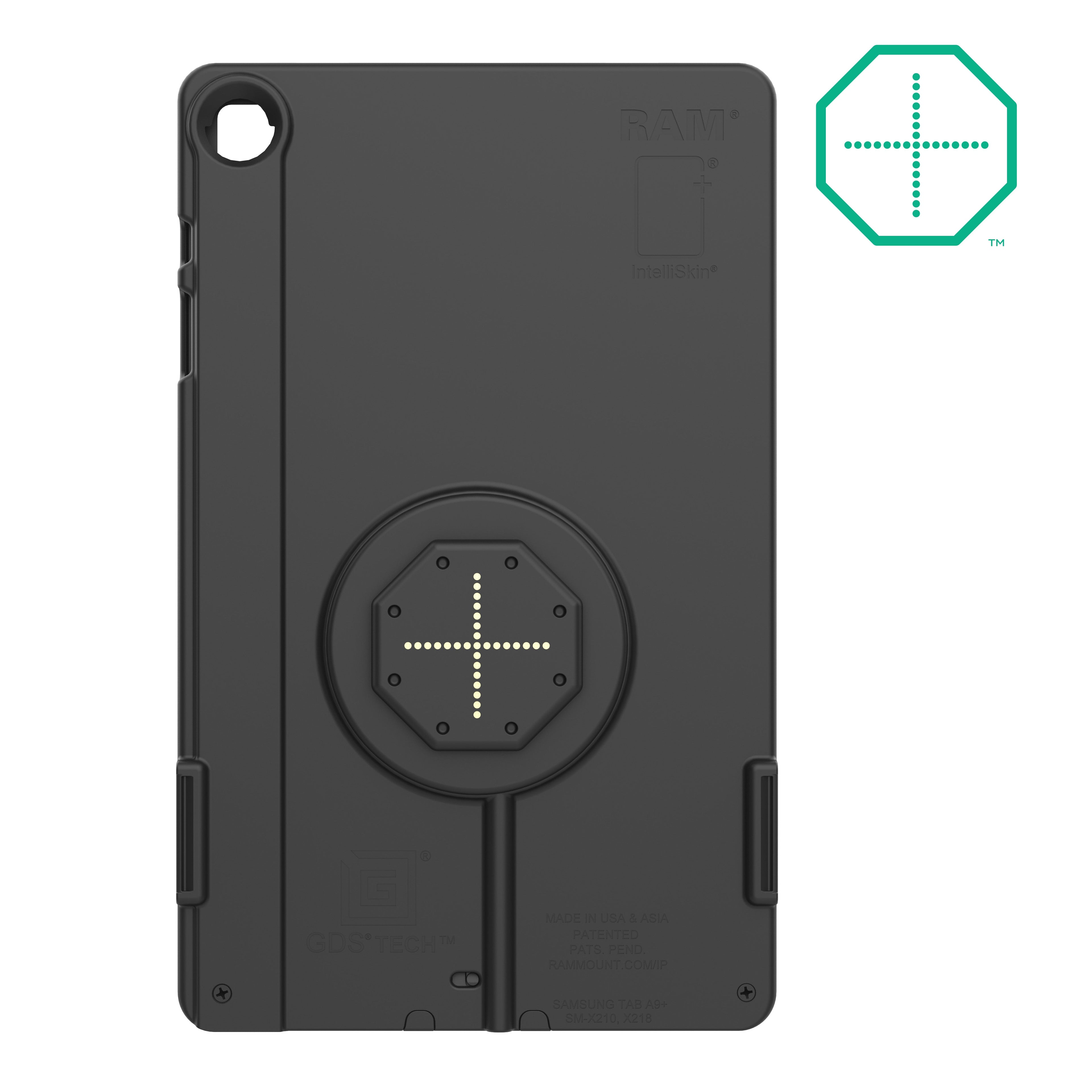 RAM-GDS-SKIN-SAM88-TCB:RAM-GDS-SKIN-SAM88-TCB_1:IntelliSkin® Thin-Case™ for Samsung Tab A9+ (Rear Pogo Pads)