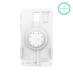 RAM-GDS-SKIN-SAM93-TCB-GRY:RAM-GDS-SKIN-SAM93-TCB-GRY_1:IntelliSkin® Thin-Case™ for Tab Active5 & 3 (Rear Pogo Pads) - Gray
