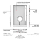 RAM-GDS-SKIN-SAM96-TCD-GRY:RAM-GDS-SKIN-SAM96-TCD-GRY_1:IntelliSkin® Thin-Case™ for Samsung Tab S10+, S9+ & S9 FE+ - Gray