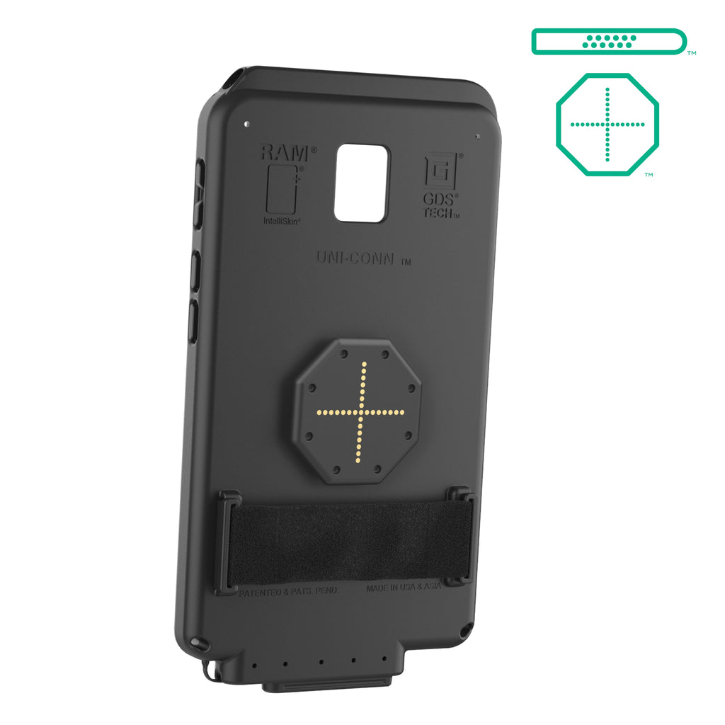 RAM-GDS-SKIN-SAM99DB-NG:RAM-GDS-SKIN-SAM99DB-NG_1:IntelliSkin® Next Gen for Samsung Tab Active5 (D Shape & Rear Pads)