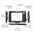 RAM-GDS-SKIN-ZE21C-NG:RAM-GDS-SKIN-ZE21C-NG_1:IntelliSkin® Next Gen for Zebra ET4x 10" Enterprise Tablet