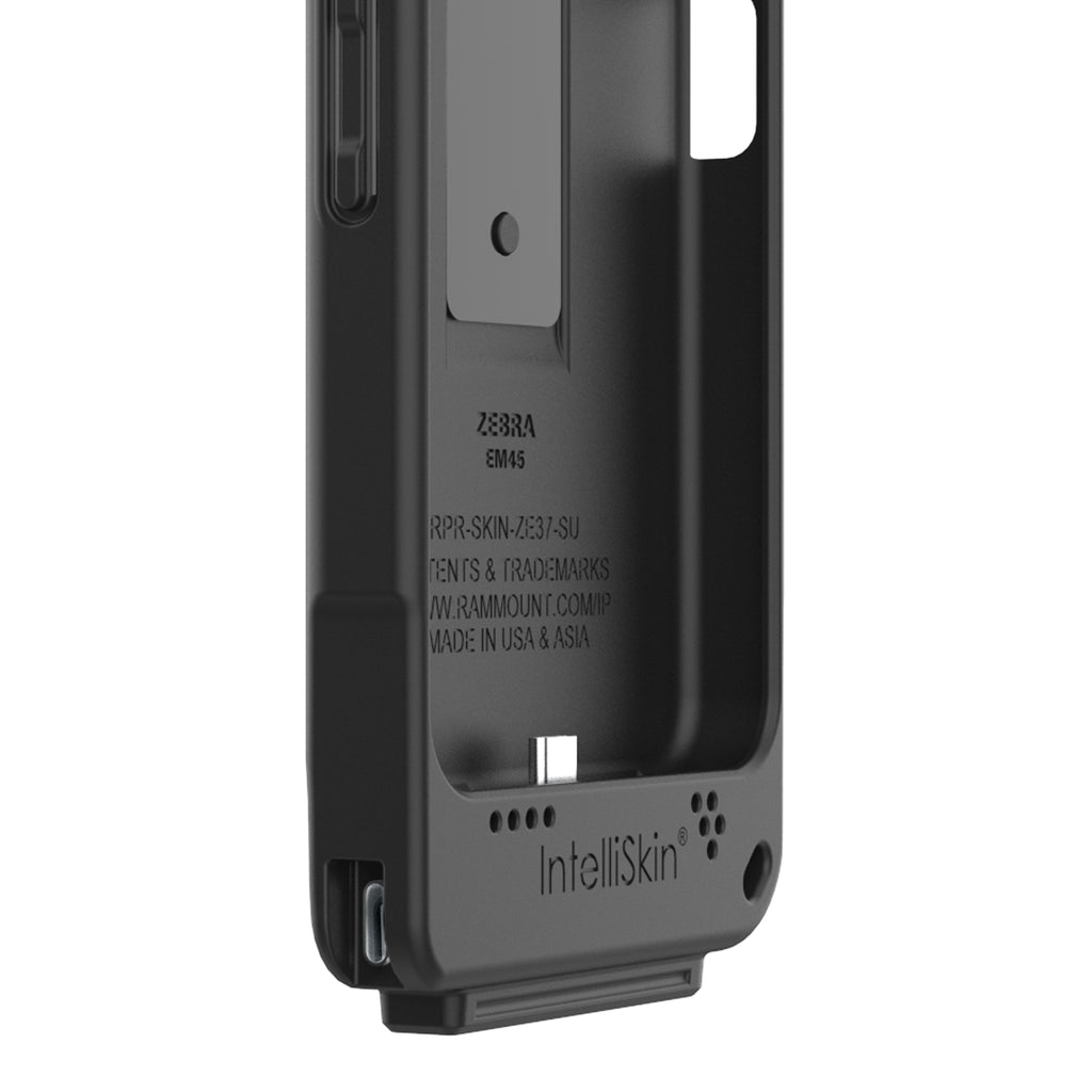 RAM-GDS-SKIN-ZE37-C:RAM-GDS-SKIN-ZE37-C_1:IntelliSkin® for Zebra EM45 with External USB-C Port