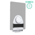 RAM-GDS-TABC-B1DB-GRY:RAM-GDS-TABC-B1DB-GRY_1:GDS® Tab-Conn™ for Tablets Without Case (D Shape & Rear Pads) - Gray