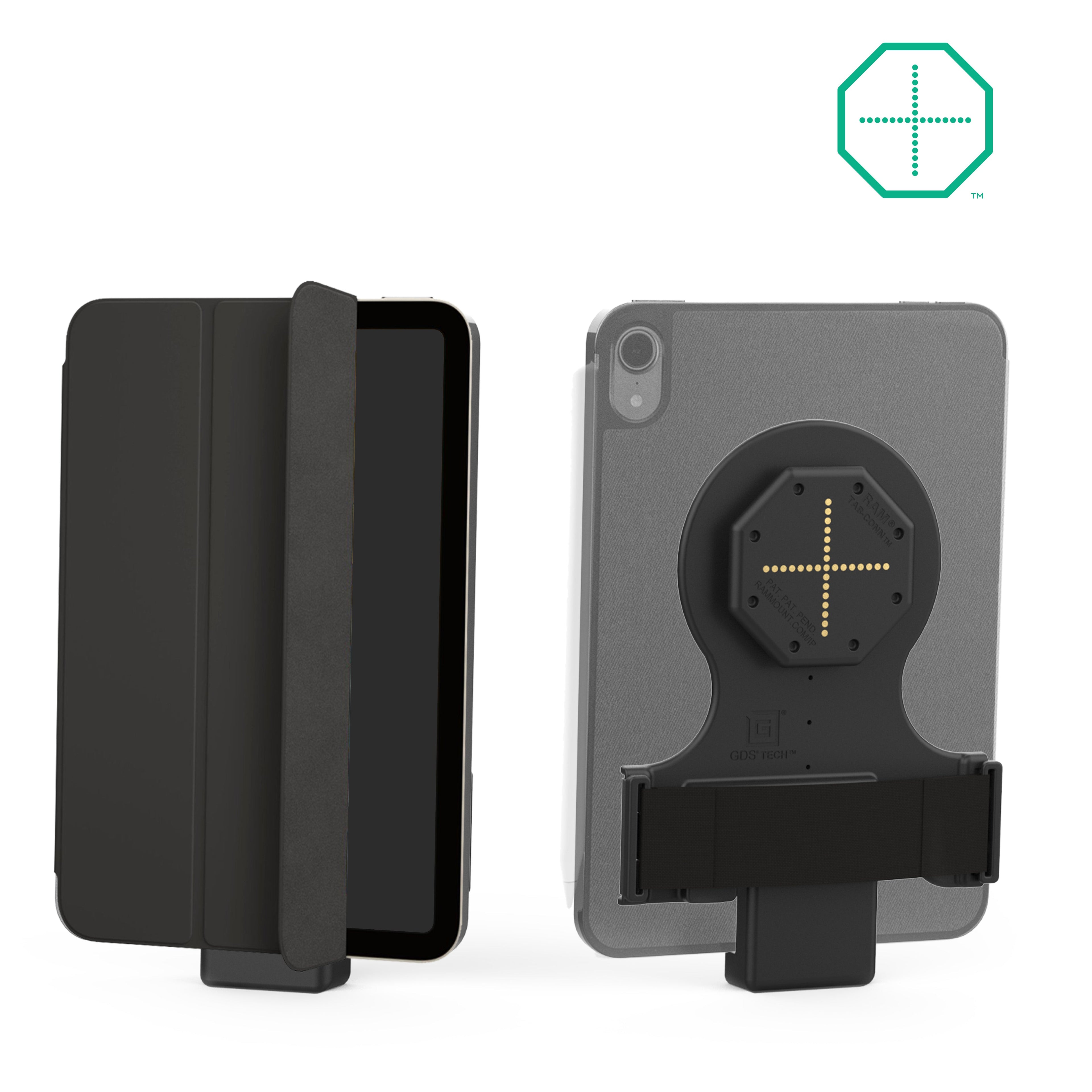RAM-GDS-TABC-F1B:RAM-GDS-TABC-F1B_1:GDS® Tab-Conn™ for Folio Style Cases (Rear Pogo Pads)