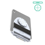 RAM-GDS-TABC-F1DB-GRY:RAM-GDS-TABC-F1DB-GRY_1:GDS® Tab-Conn™ for Folio Style Cases (D Shape & Rear Pogo Pads) - Gray