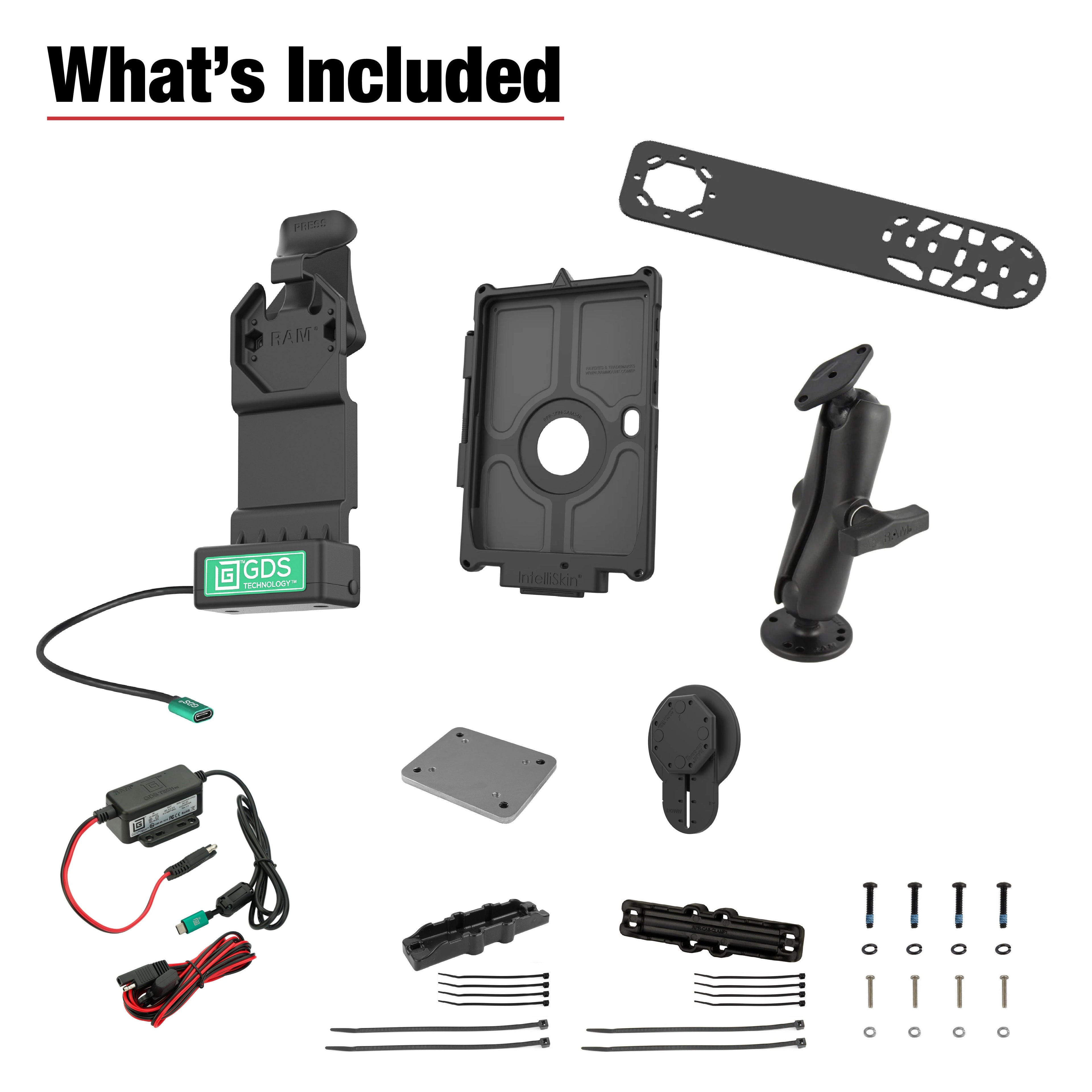 RAM-GDS-U1-SAM54-KIT3:RAM-GDS-U1-SAM54-KIT3_1:GDS® Uni-Conn™ Aina PTT Voice Responder Bundle for Tab Active4 Pro