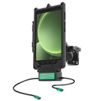 RAM-GDS-U1-SAM90-KIT4:RAM-GDS-U1-SAM90-KIT4_1:GDS® Uni-Conn™ Klein VALOR PTT Vehicle Bundle for Samsung Tab Active5