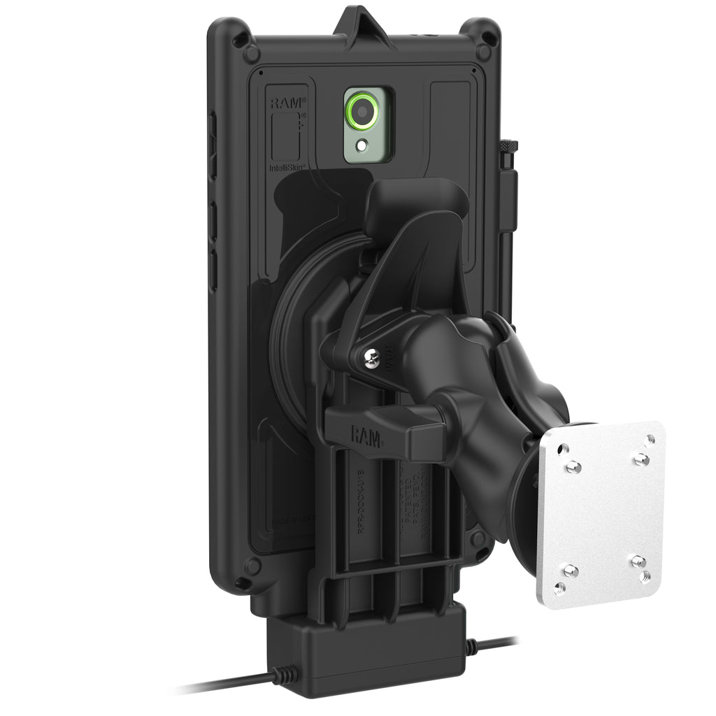 RAM-GDS-U1-SAM90-KIT4:RAM-GDS-U1-SAM90-KIT4_1:GDS® Uni-Conn™ Klein VALOR PTT Vehicle Bundle for Samsung Tab Active5