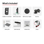 RAM-GDS-U1-SAM90-KIT4:RAM-GDS-U1-SAM90-KIT4_1:GDS® Uni-Conn™ Klein VALOR PTT Vehicle Bundle for Samsung Tab Active5