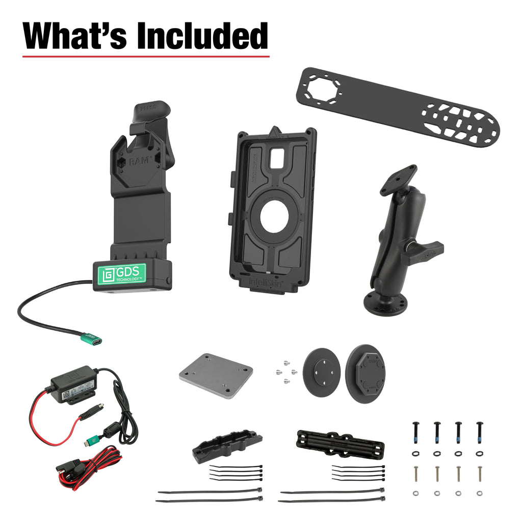 RAM-GDS-U1-SAM90-KIT7:RAM-GDS-U1-SAM90-KIT7_1:GDS® Uni-Conn™ Aina PTT Voice Responder Bundle for Samsung Tab Active5