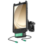 RAM-GDS-U1-SAM95-KIT4:RAM-GDS-U1-SAM95-KIT4_1:GDS® Uni-Conn™ Klein VALOR PTT Vehicle Bundle for Samsung Tab A9