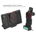 RAM-GDS-U1-ZE20U:RAM-GDS-U1-ZE20U_1:GDS® Uni-Conn™ Adapter for Zebra ET4x 8" Tablet