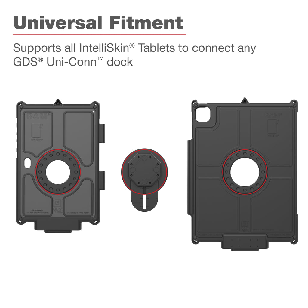 RAM-GDS-U1AU:RAM-GDS-U1AU_1:GDS® Uni-Conn™ Adjustable Adapter for IntelliSkin®