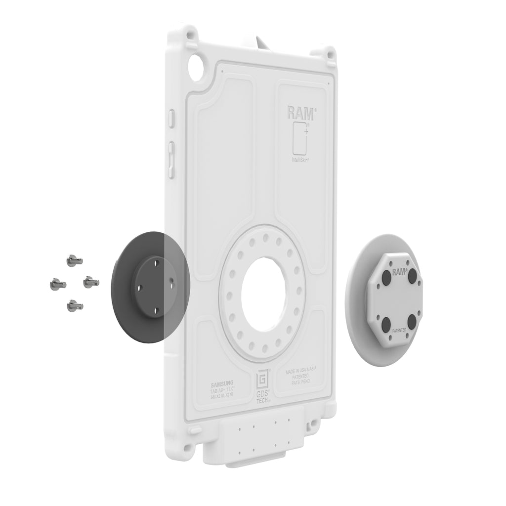RAM-GDS-U1U-GRY:RAM-GDS-U1U-GRY_1:GDS® Uni-Conn™ Adapter for IntelliSkin® - Gray