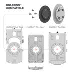 RAM-GDS-U1U-GRY:RAM-GDS-U1U-GRY_1:GDS® Uni-Conn™ Adapter for IntelliSkin® - Gray