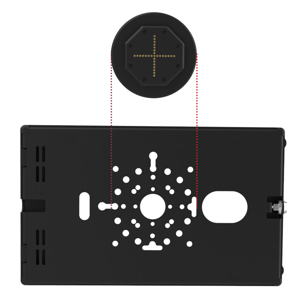 RAM-GDS-U3CU:RAM-GDS-U3CU_1:GDS® Uni-Conn™ Powered Adapter for with USB-C for Safe-Case™