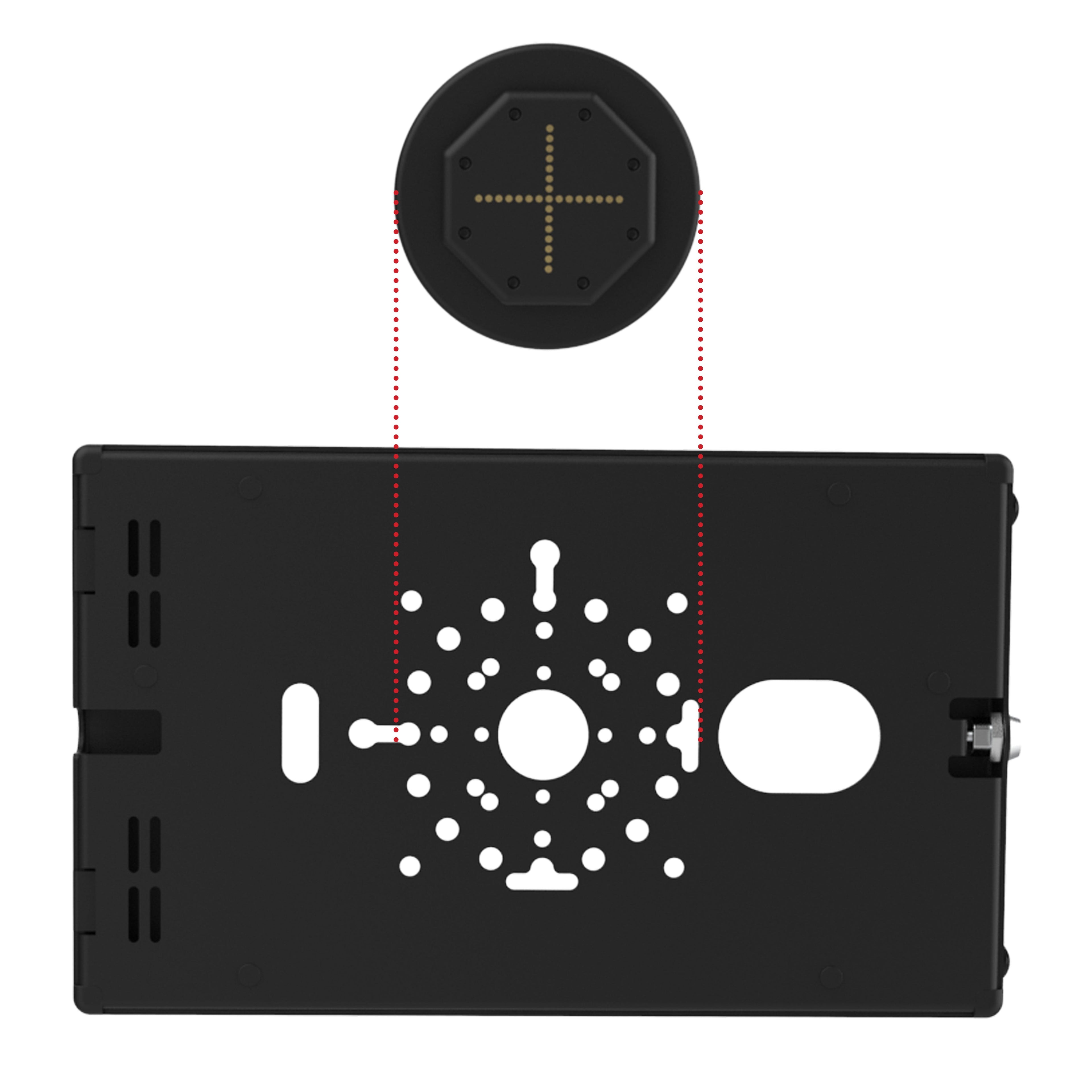 RAM-GDS-U3CU:RAM-GDS-U3CU_1:GDS® Uni-Conn™ Powered Adapter for with USB-C for Safe-Case™