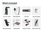 RAM-GDS-U4-RSM-A04:RAM-GDS-U4-RSM-A04_1:GDS® Uni-Conn™ PTT Remote Speaker Mic Bundle for ESChat & Zello