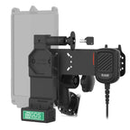 RAM-GDS-U4L-RSM-A05:RAM-GDS-U4L-RSM-A05_1:GDS® Uni-Conn™ Locking PTT Remote Speaker Mic Bundle for Kodiak