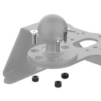 RAM-HAR-FF1-3118U:RAM-HAR-FF1-3118U_1:RAM® Hardware Pack for Fishfinder Deck Mount & D-Size Ball Bases