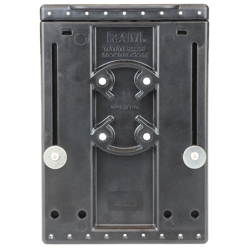 RAM-HOL-ACNU:RAM-HOL-ACNU_1:RAM® Tab-Tite™ Backplate with Fixed Mounting Screws