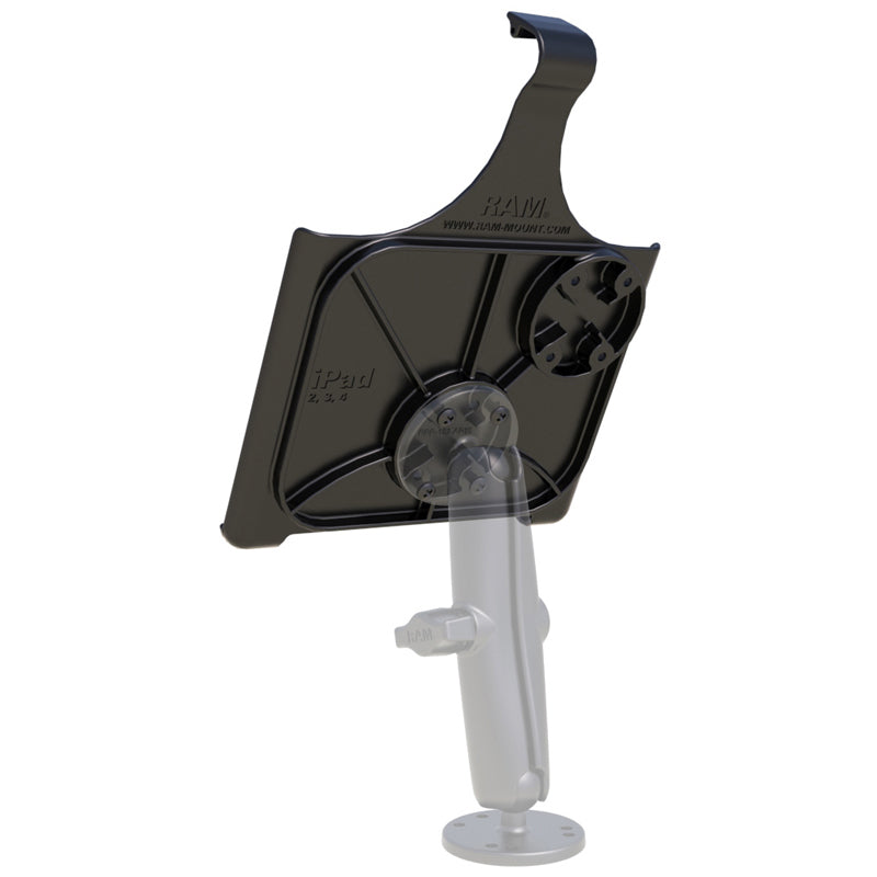 RAM-HOL-AP15U:RAM-HOL-AP15U_1:RAM® EZ-Roll'r™ Cradle for Apple iPad 2, 3 & 4