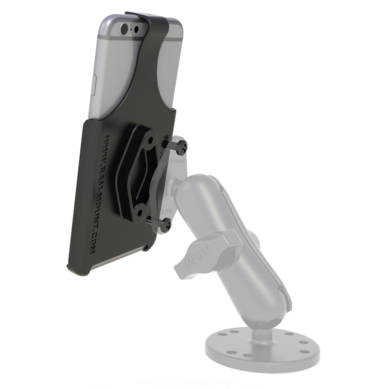 RAM-HOL-AP19U:RAM-HOL-AP19U_1:RAM® Form-Fit Cradle for Apple iPhone Xs Max, 7 Plus & 6 Plus