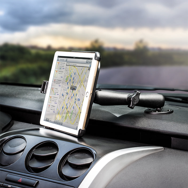 RAM-HOL-AP20U:RAM-HOL-AP20U_1:RAM® EZ-Roll'r™ Cradle for Apple iPad mini 4 & 5