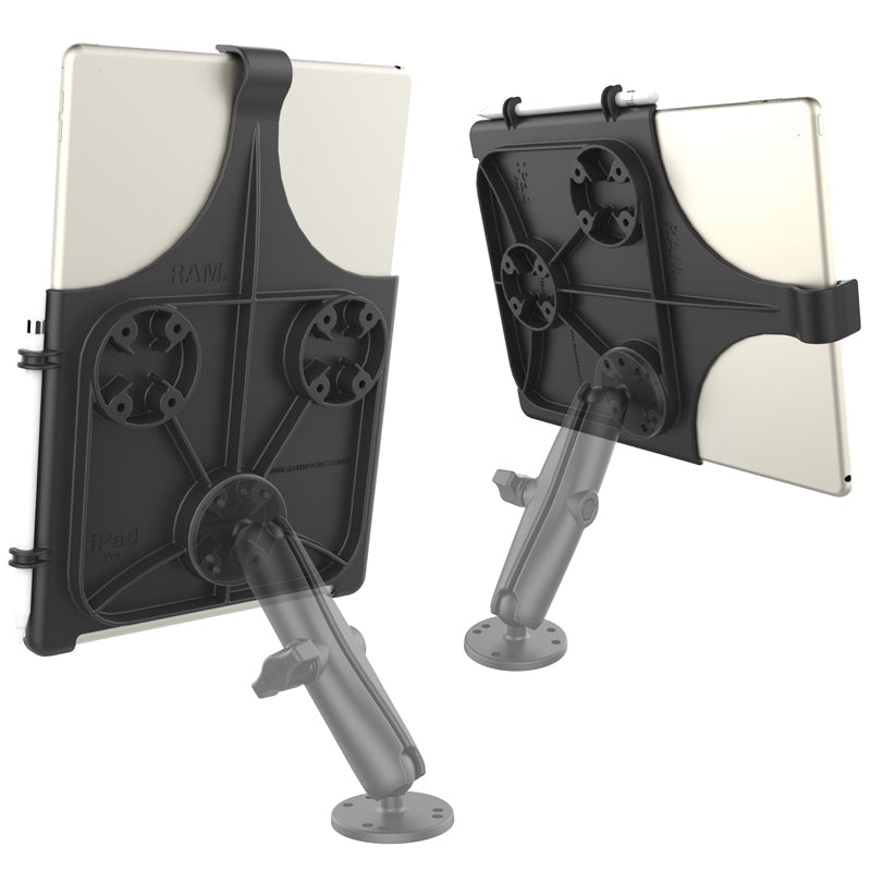 RAM-HOL-AP21U:RAM-HOL-AP21U_1:RAM® EZ-Roll'r™ Cradle for Apple iPad Pro 12.9 (1st & 2nd Gen)