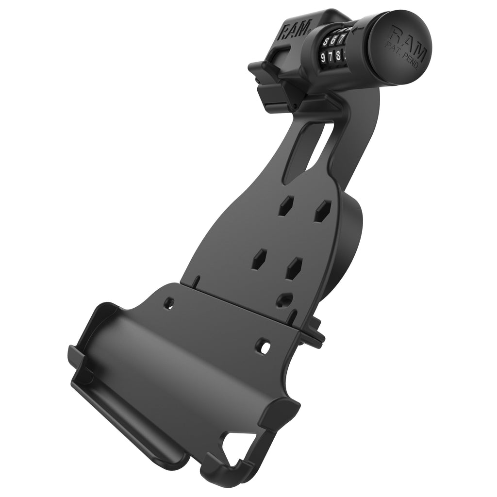 RAM-HOL-AP23CLU:RAM-HOL-AP23CLU_1:RAM® EZ-Roll'r™ Combo Locking Holder for iPad Pro 11" & Air 4