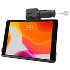 RAM-HOL-AP31KLU:RAM-HOL-AP31KLU_1:RAM® EZ-Roll'r™ Keyed Locking Holder for iPad 7th-9th Gen & Air 3