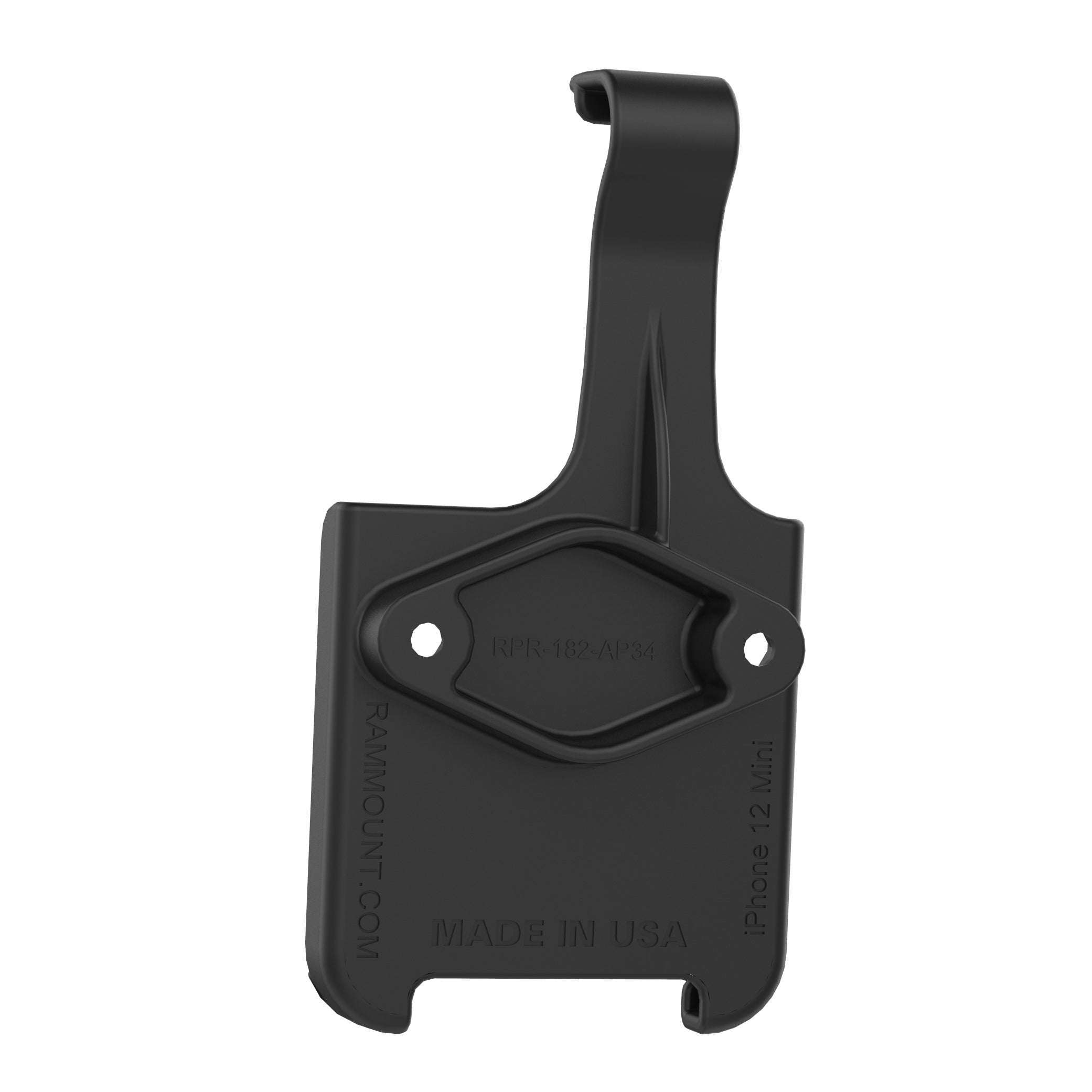 RAM-HOL-AP34U:RAM-HOL-AP34U_1:RAM® Form-Fit Cradle for Apple iPhone 12 mini & iPhone 13 mini