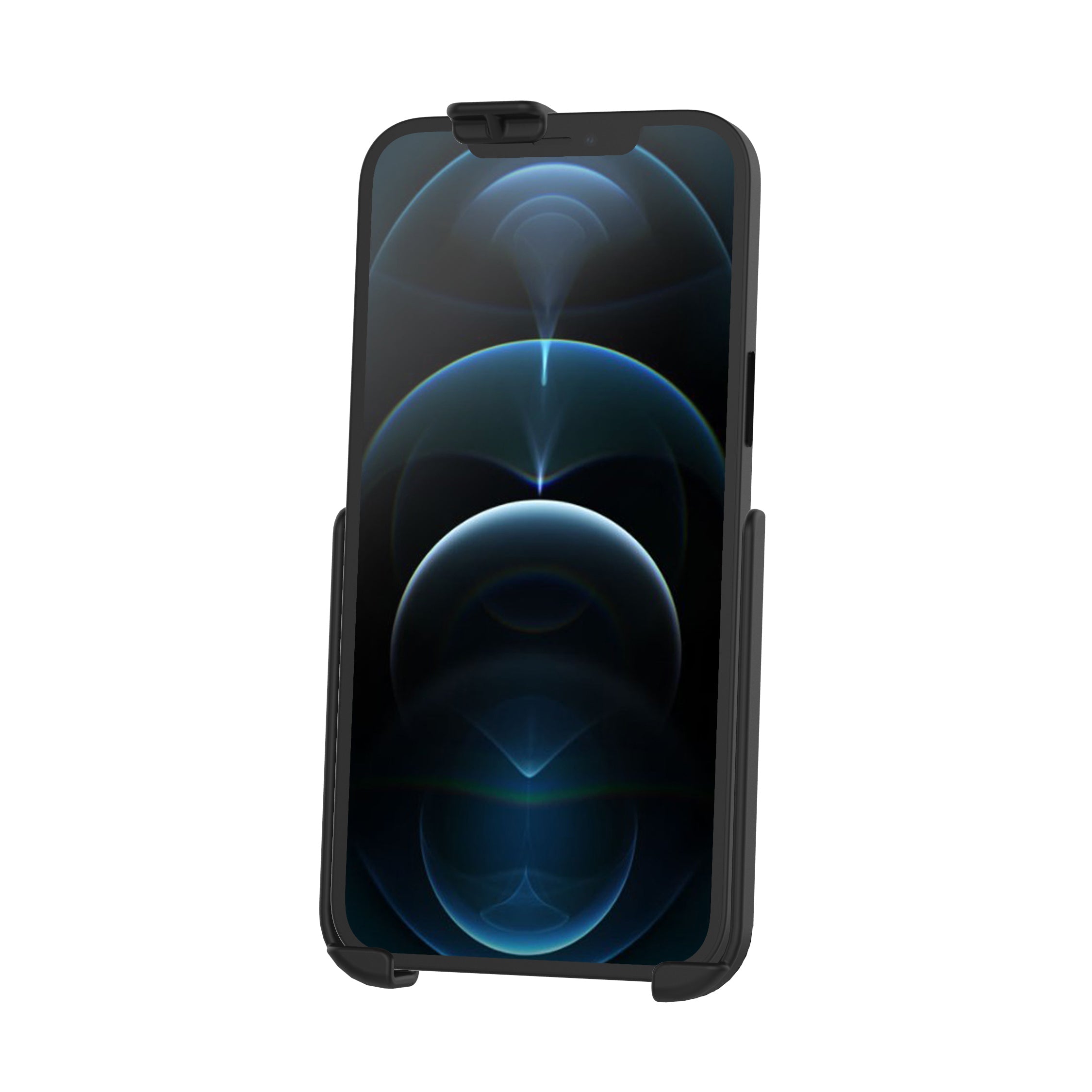RAM-HOL-AP35U:RAM-HOL-AP35U_1:RAM® Form-Fit Cradle for Apple iPhone 12 Pro Max & 13 Pro Max