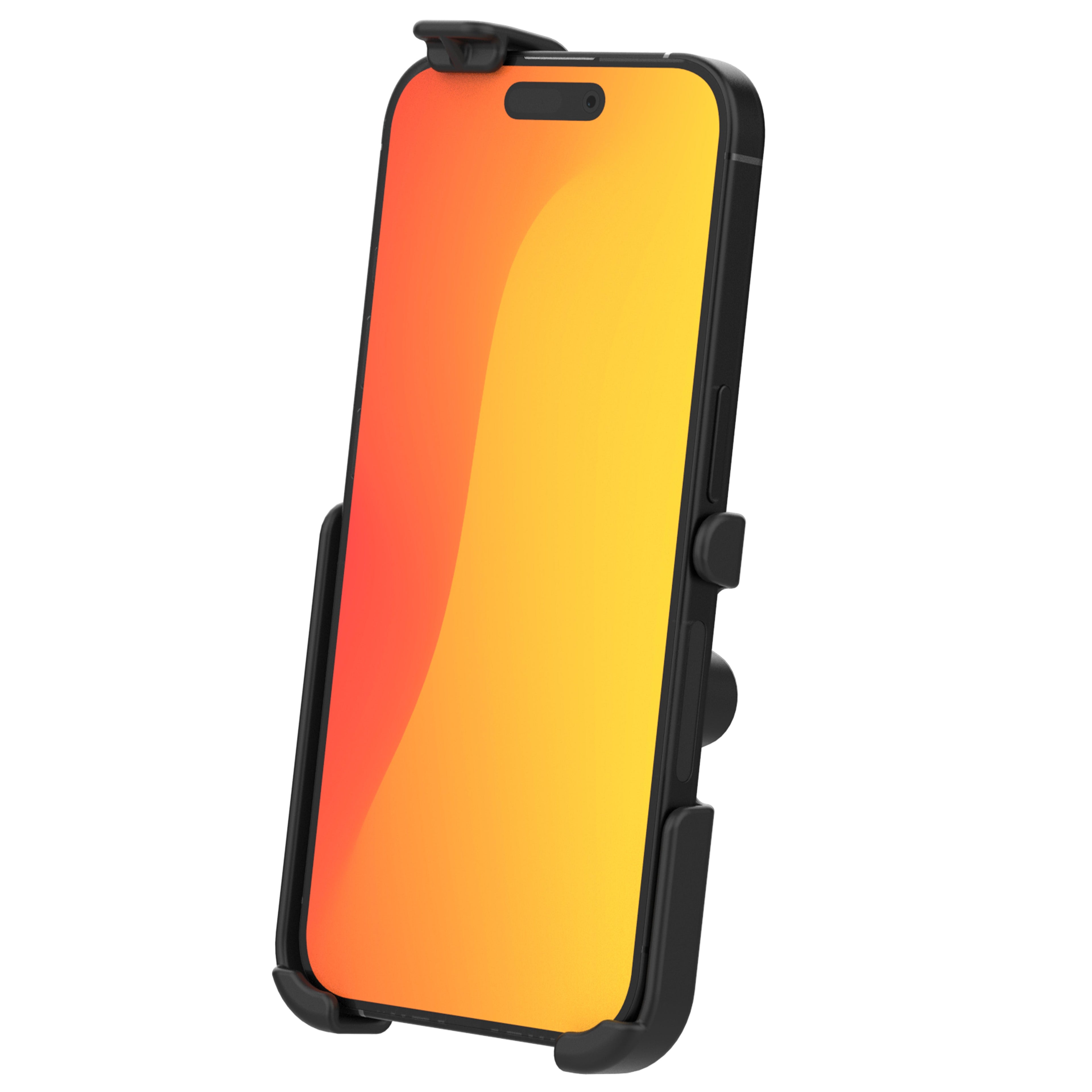 RAM-HOL-AP38U:RAM-HOL-AP38U_1:RAM® Form-Fit Holder for Apple iPhone 13, 13 Pro, 14, 14 Pro, 15 & 16