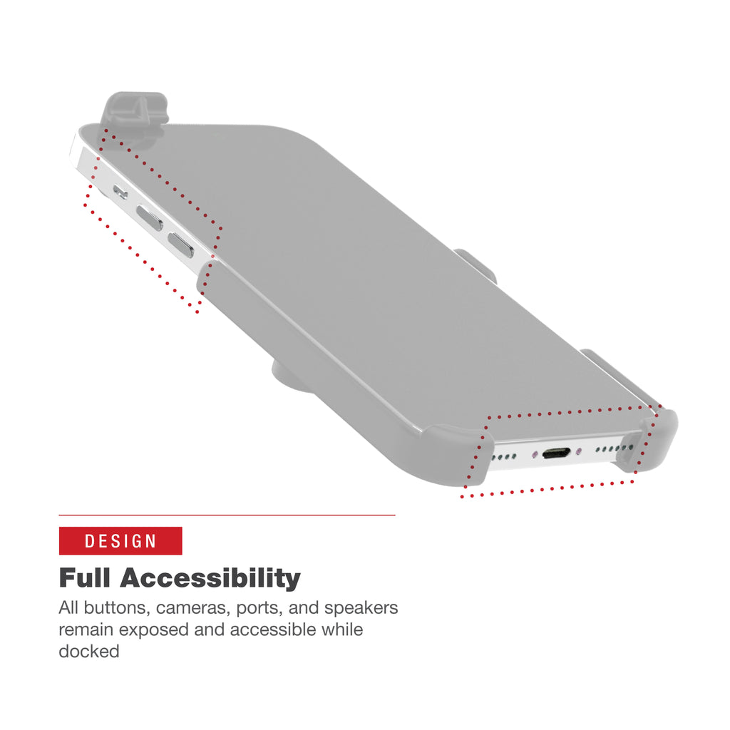 RAM-HOL-AP39-1U:RAM-HOL-AP39-1U_1:RAM® Form-Fit Holder for Apple iPhone 15 Pro Max