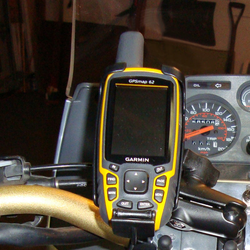 RAM-HOL-GA41U:RAM-HOL-GA41U_1:RAM® Form-Fit Cradle for Garmin Astro 320, GPSMAP 62 & 64 Series